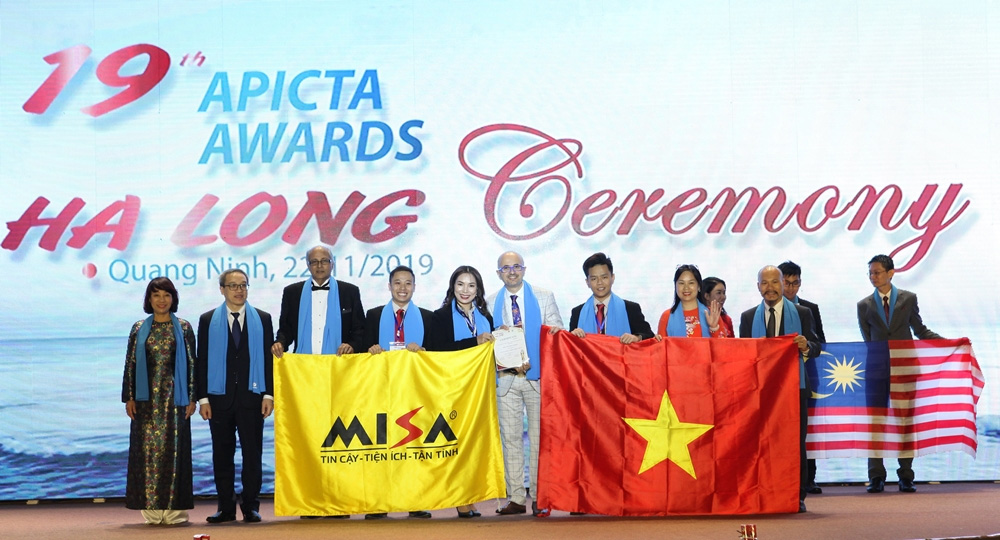 Giải thưởng dành cho doanh nghiệp có các sản phẩm, giải pháp CNTT xuất sắc nhất khu vực khu vực Châu Á - Thái Bình Dương (APICTA) năm 2019