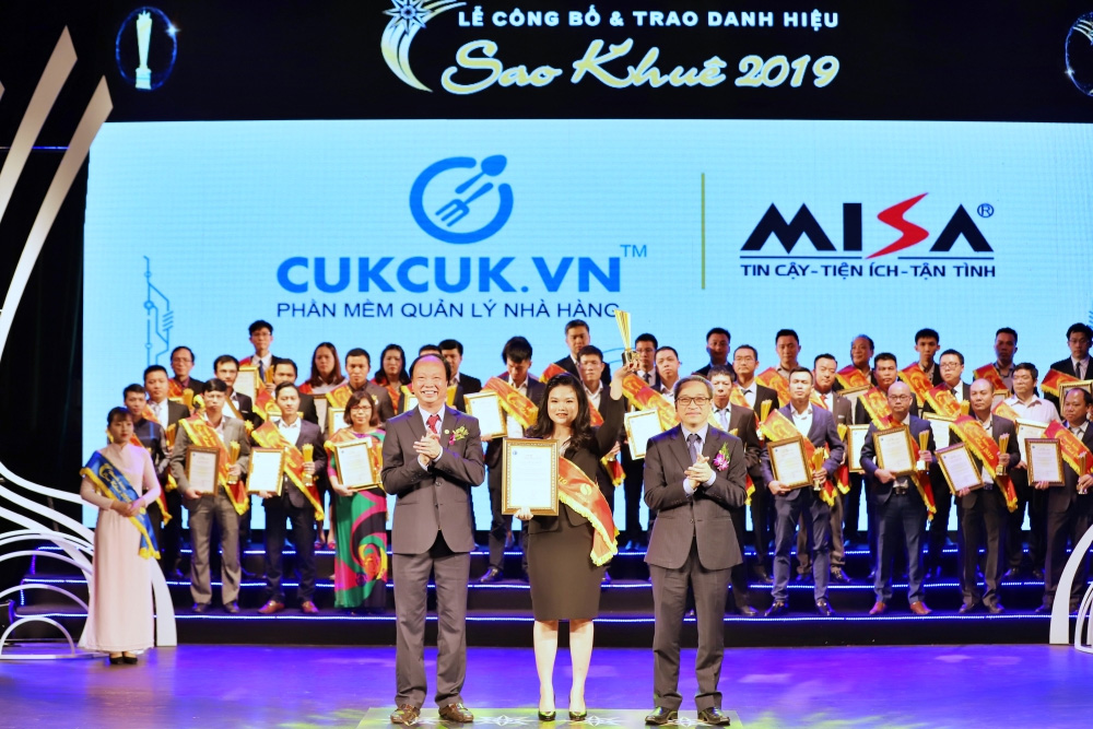 Hơn 10 năm liên tiếp đạt danh hiệu Sao Khuê - Danh hiệu cao quý dành cho các sản phẩm, giải pháp phần mềm luôn có nhiều đột phá về công nghệ và được nhiều khách hàng tin dùng tại Việt Nam
