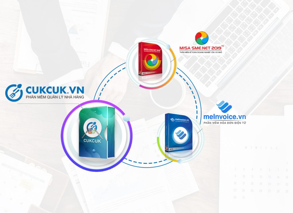 Cukcuk.vn đã kết nối với SME.NET và meInvoice