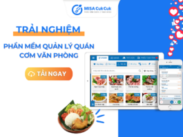 Phần mềm quản lý quán cơm văn phòng