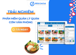 Phần mềm quản lý quán cơm văn phòng