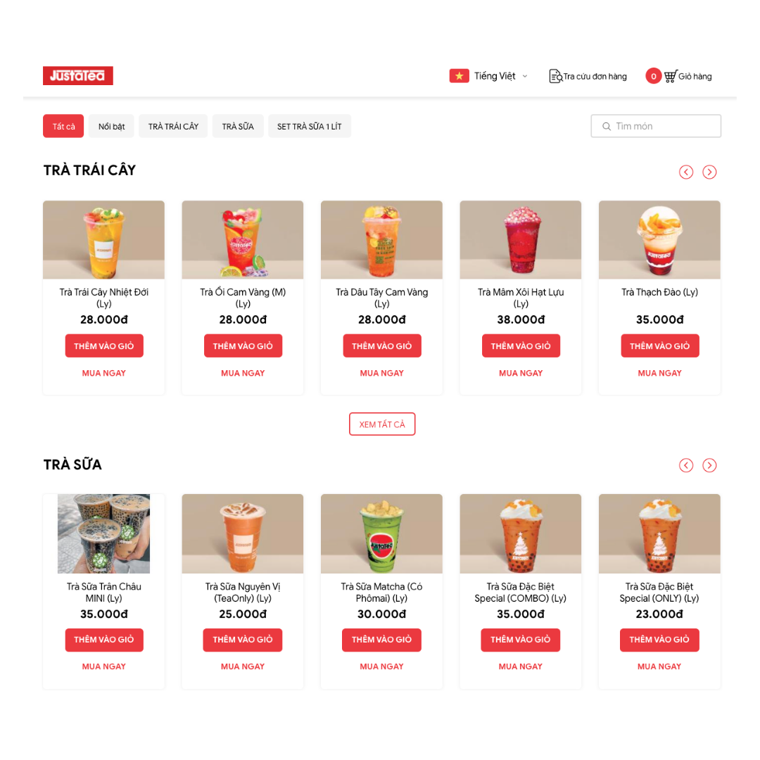 bán hàng trên app giao đồ ăn và website order