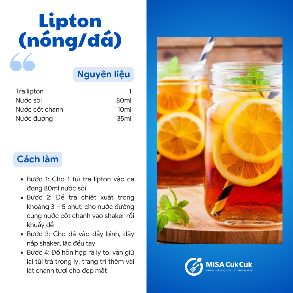 Lipton (nóng/đá)