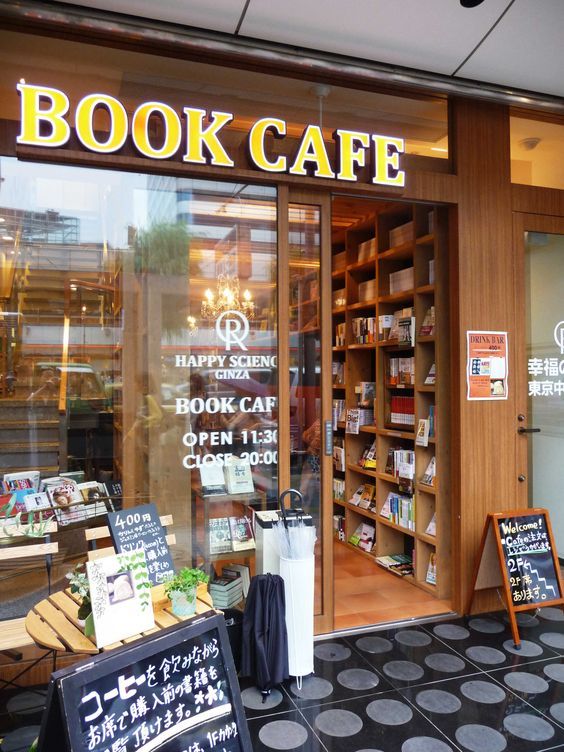 thiết kế quán cafe sách nhỏ
