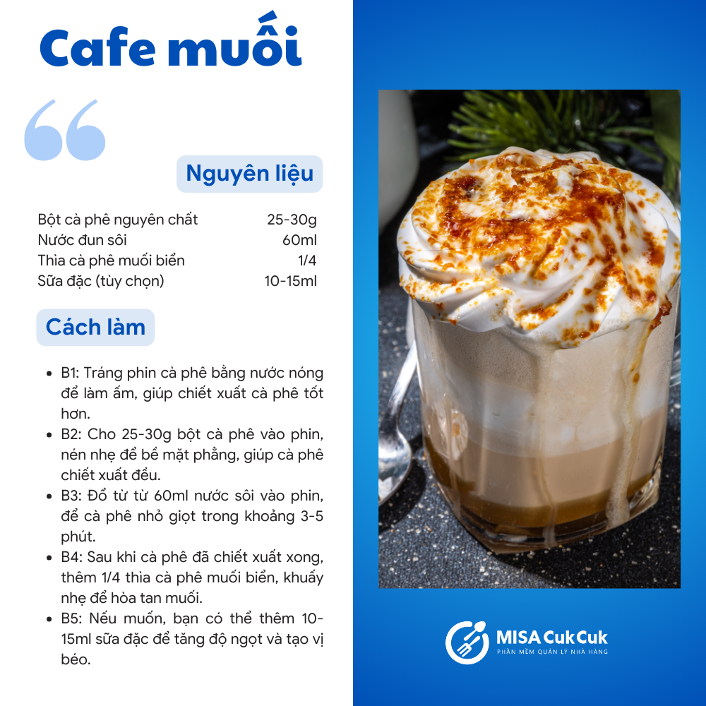 Cafe muối