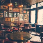 Trang trí quán cafe theo phong cách Vintage