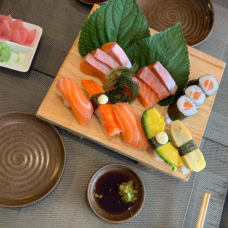 Sashimi tại Sushi TO