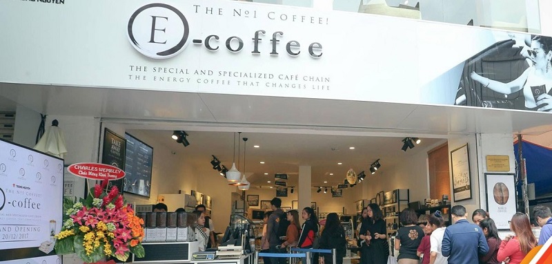 Nhượng quyền E - Coffee Trung Nguyên