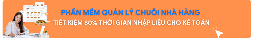 Phần mềm quản lý chuỗi nhà hàng