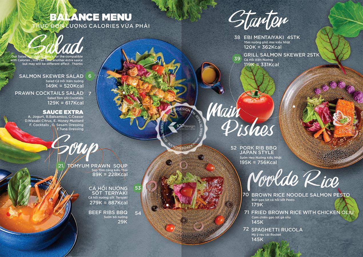 Những cách thiết kế menu đẹp, ấn tượng, độc đáo cho nhà hàng - Phần mềm  quản lý nhà hàng, quán cafe, quán ăn 