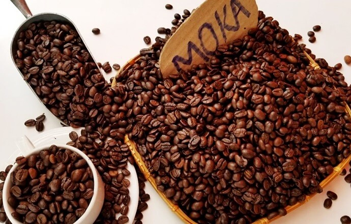 các loại phân tử cà phê: cafe Moka