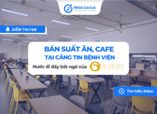 Golden Gate bán suất ăn, cafe tại bệnh viện