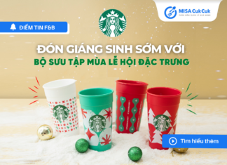 Đón Giáng sinh sớm với bộ sưu tập mùa lễ hội đặc trưng của Starbucks