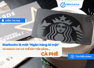 Starbucks là một "Ngân hàng bí mật", khách chỉ có thể rút tiền bằng cà phê