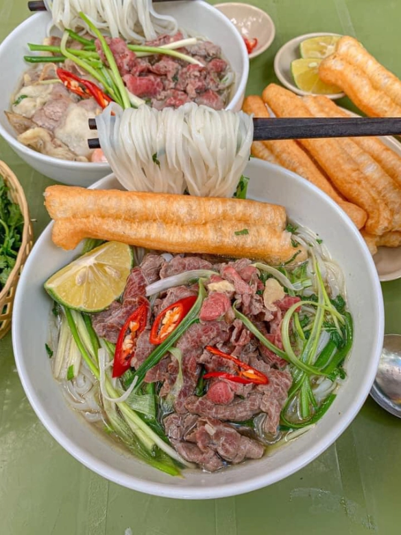 món ăn trứ danh Việt Nam - phở bò