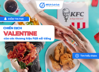 Chiến dịch Valentine độc đáo của các thương hiệu F&B nổi tiếng
