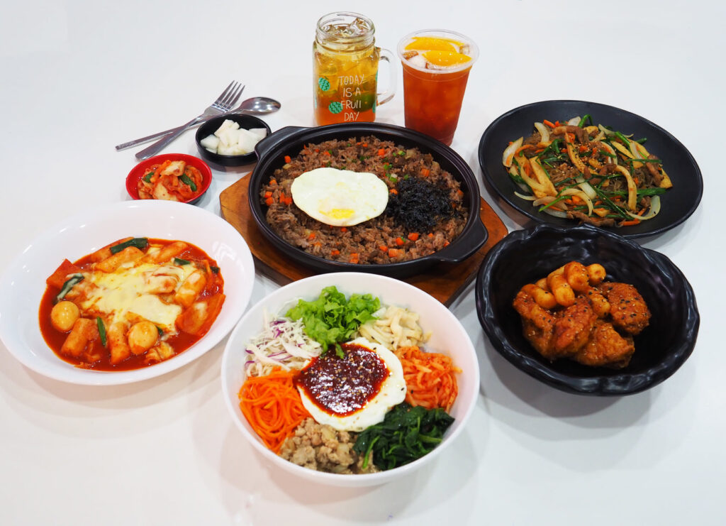 Gàn rán hanuri Korean fast food