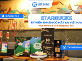 Starbucks kỷ niệm 10 năm có mặt tại Việt Nam