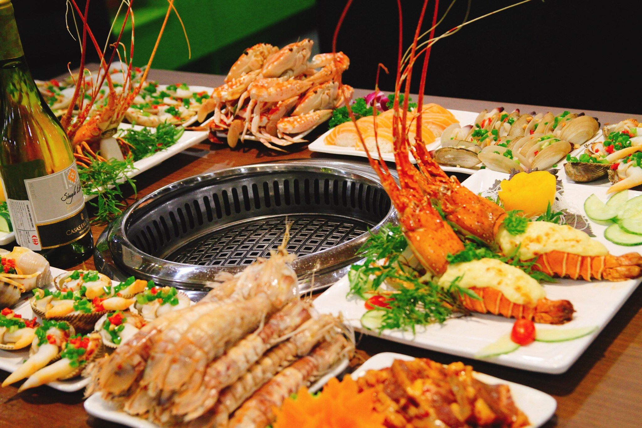 Buffet Hải sản Chef Dzung - Nhà hàng buffet hải sản hà nội