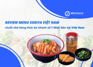 Review menu Sukiya