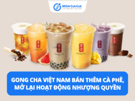 Gong Cha Việt Nam bán thêm cà phê, mở lại hoạt động nhượng quyền