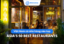 Việt Nam có nhà hàng vào top Asia's 50 Best Restaurants