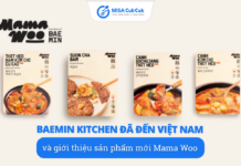 BAEMIN Kitchen đã đến Việt Nam và giới thiệu sản phẩm mới Mama Woo