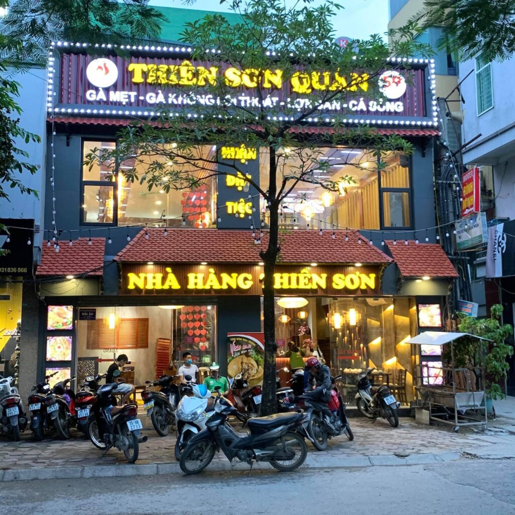 Nhà hàng Thiên Sơn Quán - nhà hàng rẻ cho nhóm ở Hà Nội