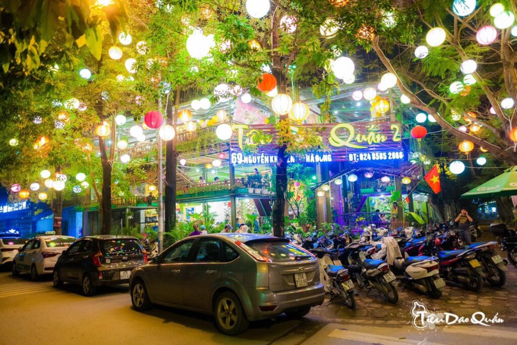 Nhà hàng Tiêu Dao Quán - nhà hàng rẻ cho nhóm ở Hà Nội 