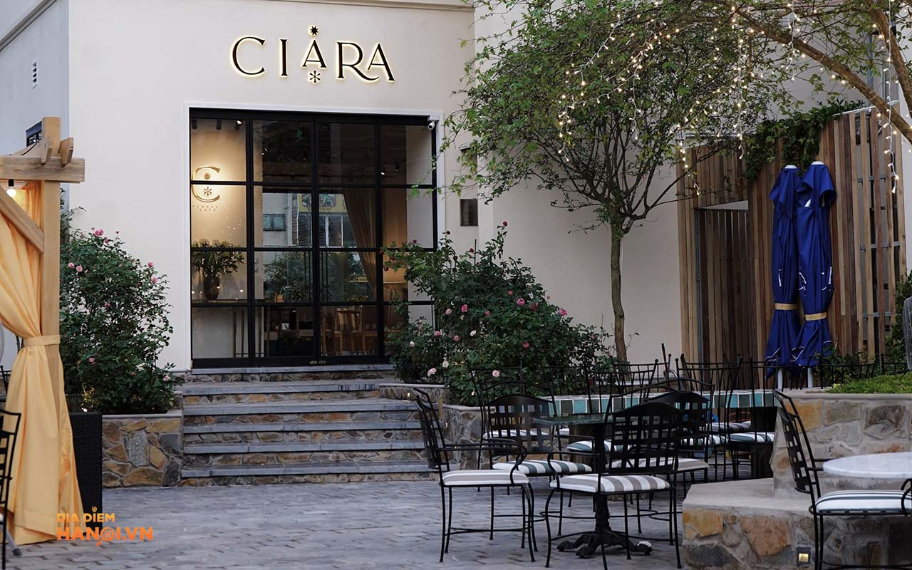 Ciara Terrace Cafe quán cafe hẹn hò riêng tư