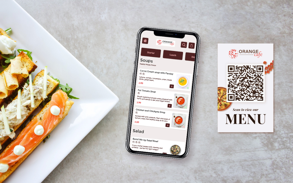 Quét mã QR order tại bàn