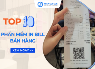 Phần mềm in bill in hóa đơn bán hàng