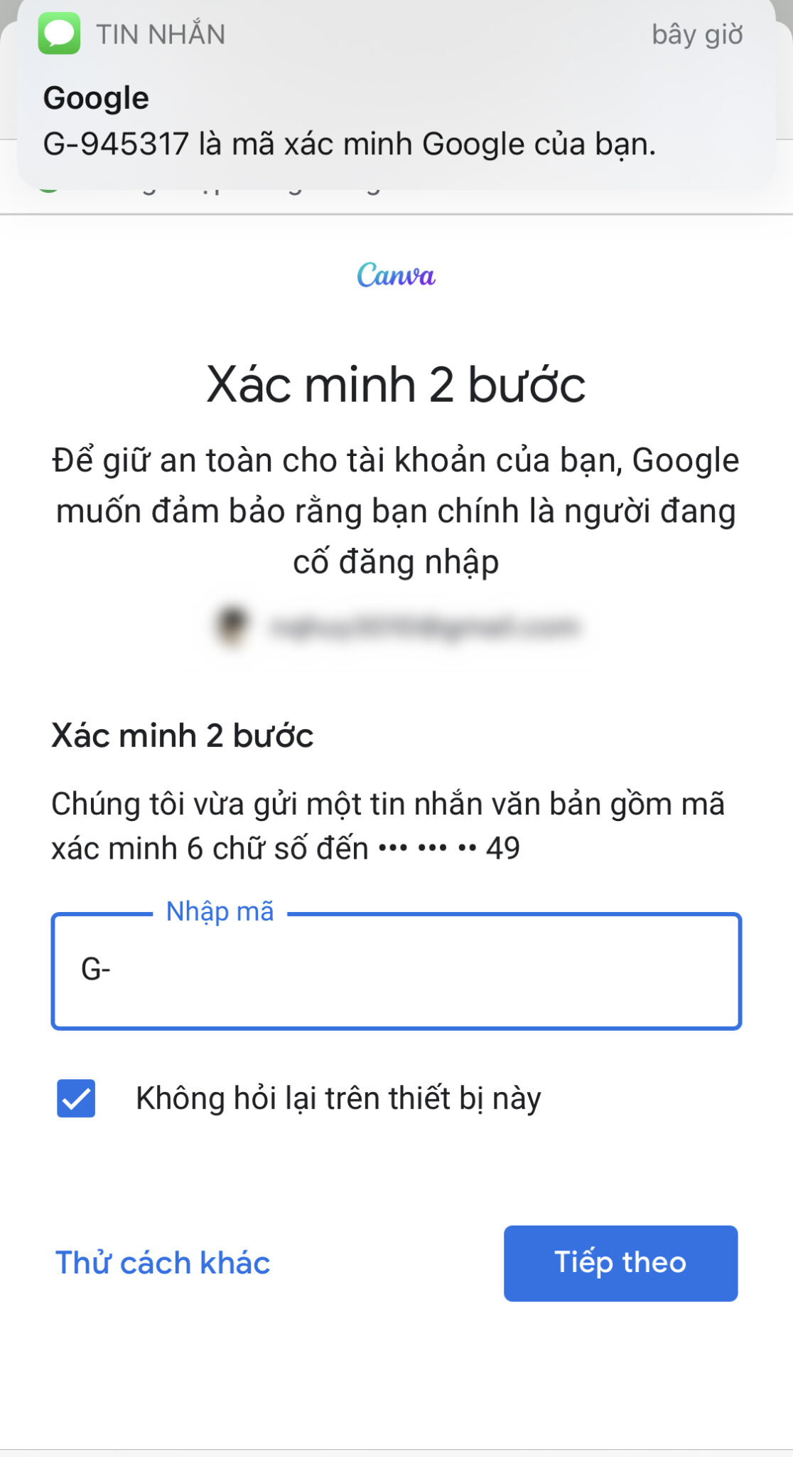 Hướng dẫn sử dụng Canva trên điện thoại