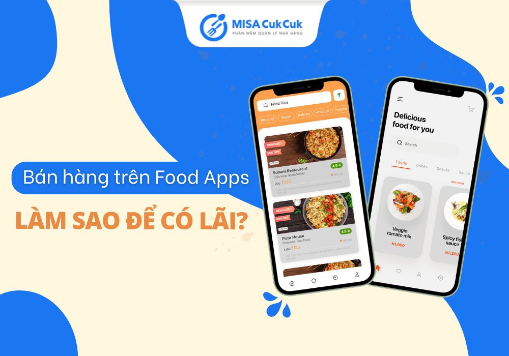 Bán hàng trên Food Apps