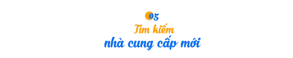 Cách 5 - Tìm kiếm nhà cung cấp mới