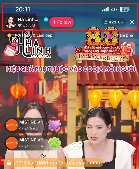 Bí quyết livestream bán hàng thành công