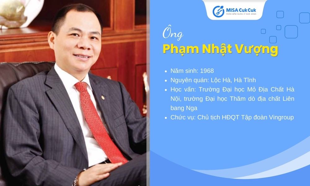 Doanh nhân Phạm Nhật Vượng - Tập đoàn Vingroup