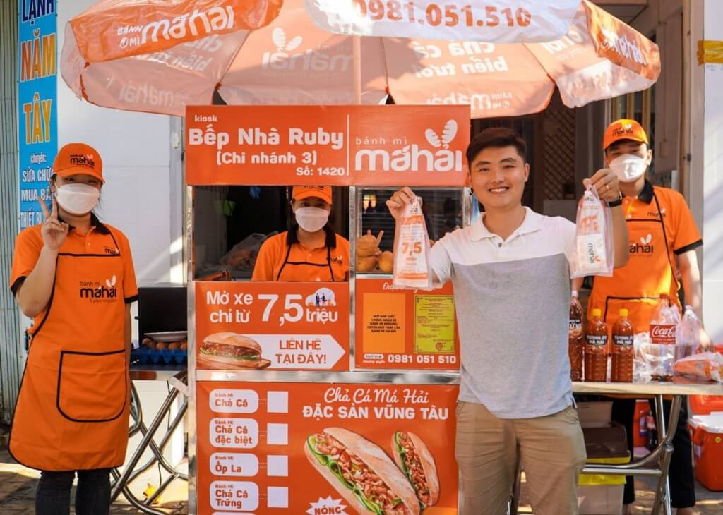 Nhượng quyền Bánh mì Má Hải