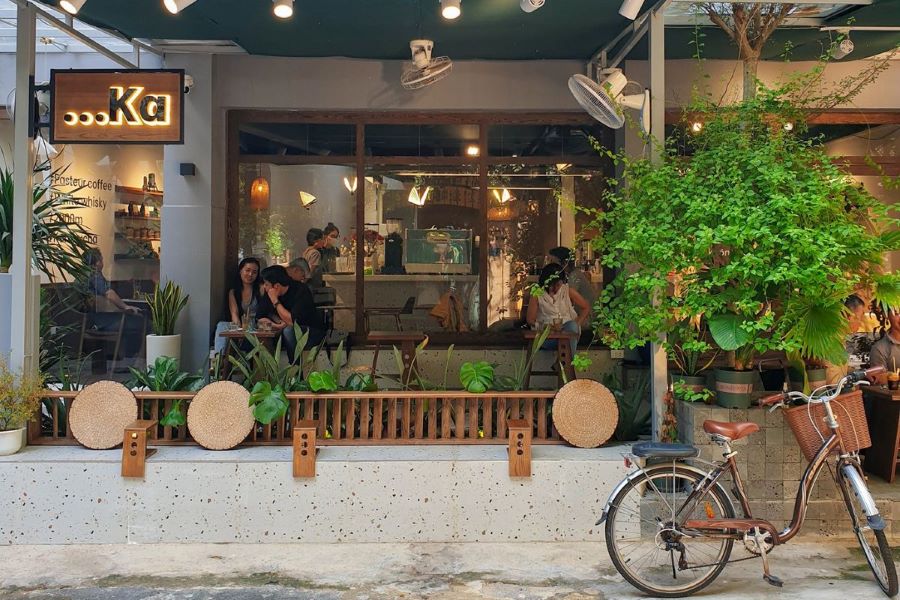 Đặt tên quán cafe có một chữ duy nhất