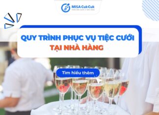 Quy trình phục vụ tiệc cưới nhà hàng