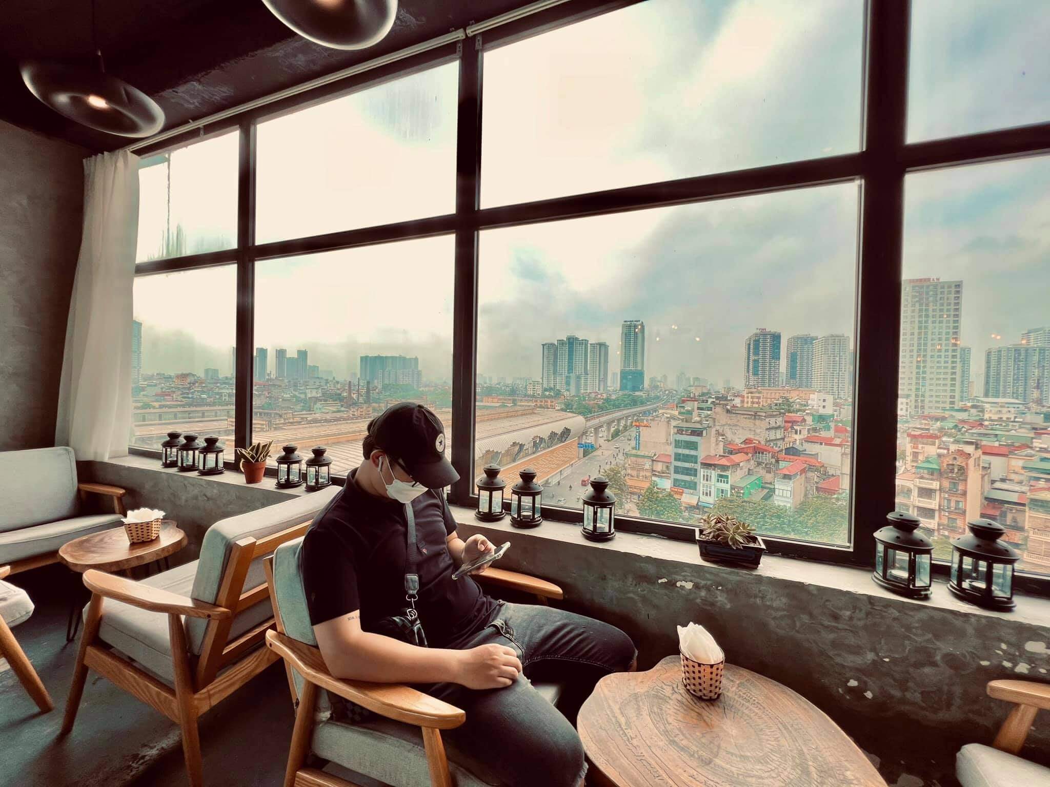 Sam Rooftop Coffee quán cafe đẹp ở Hà Nội 