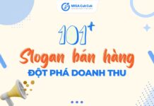 101+ slogan bán hàng "đột phá" doanh thu