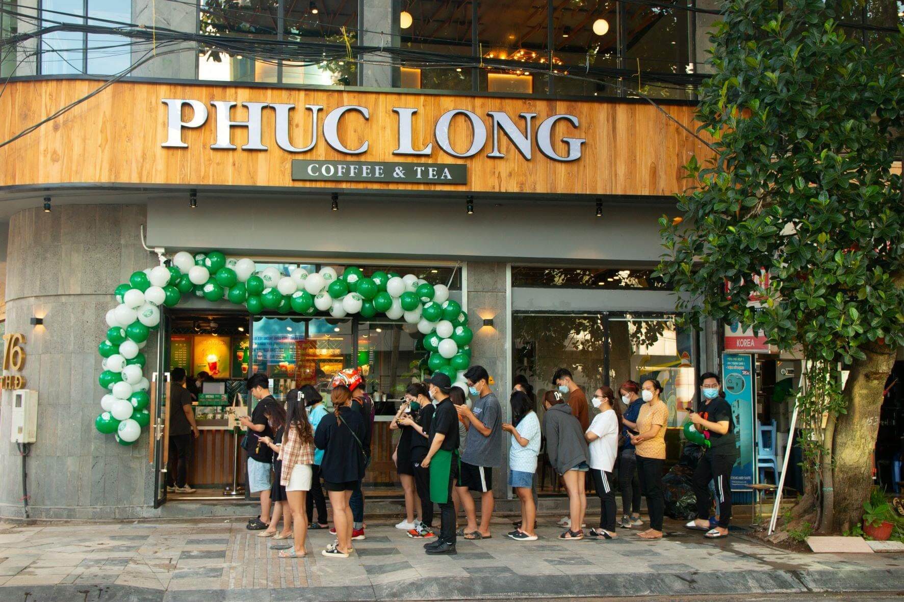 Hệ thống cửa hàng Phúc Long