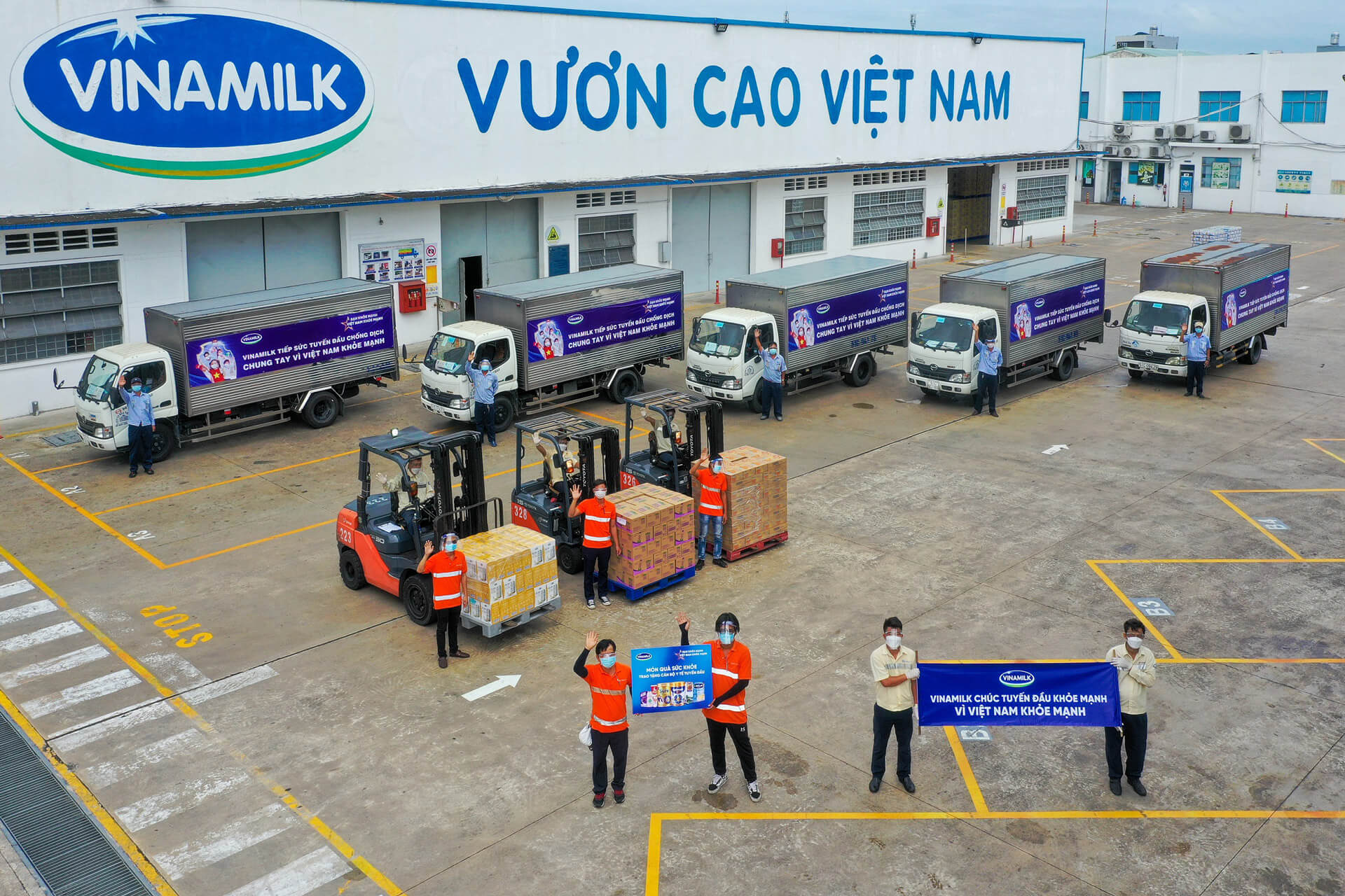 Vinamilk trên mọi miền đất nước