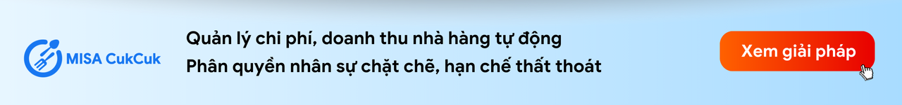 Dùng thử MISA CukCuk