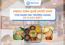 Menu Cơm Quê Mười Khó