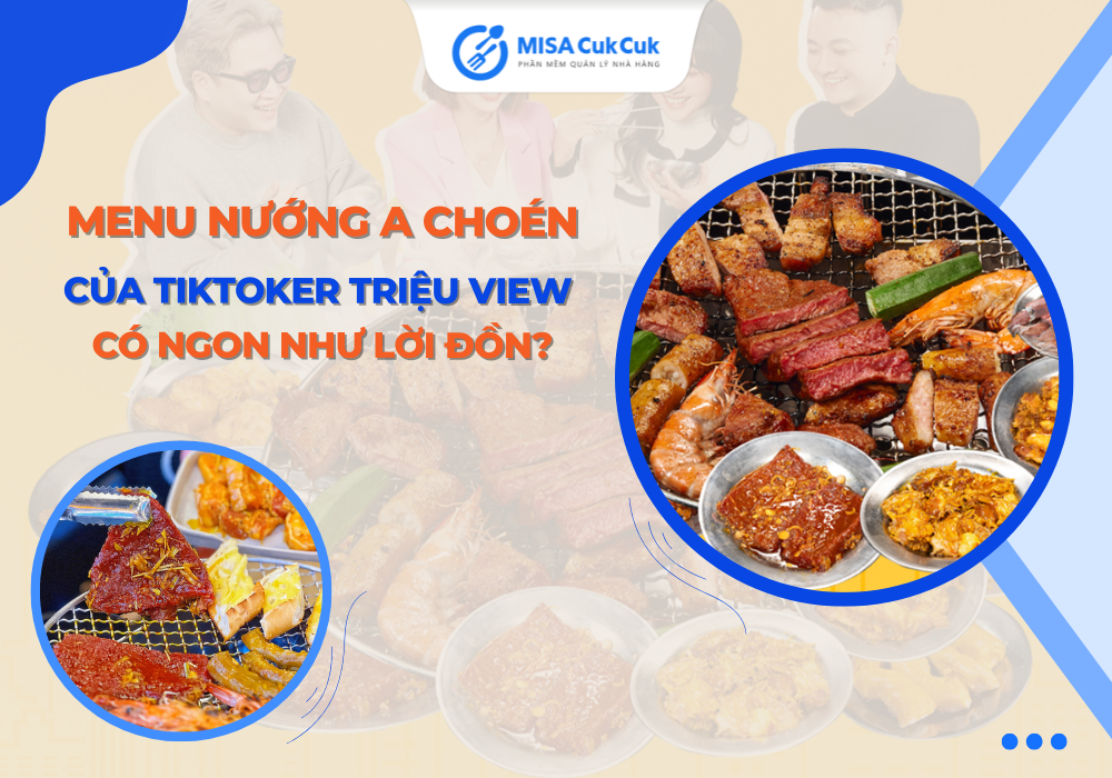 Menu Nướng A Choén