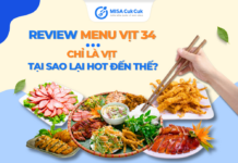 Menu Vịt 34