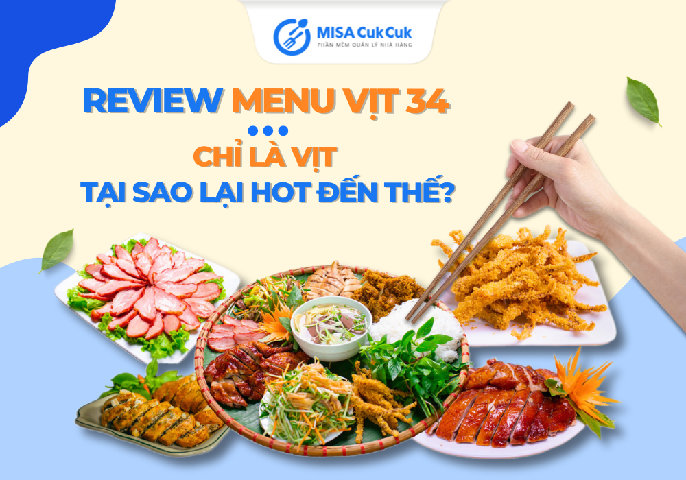 Menu Vịt 34