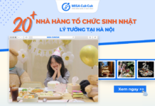 Nhà hàng tổ chức sinh nhật tại Hà Nội